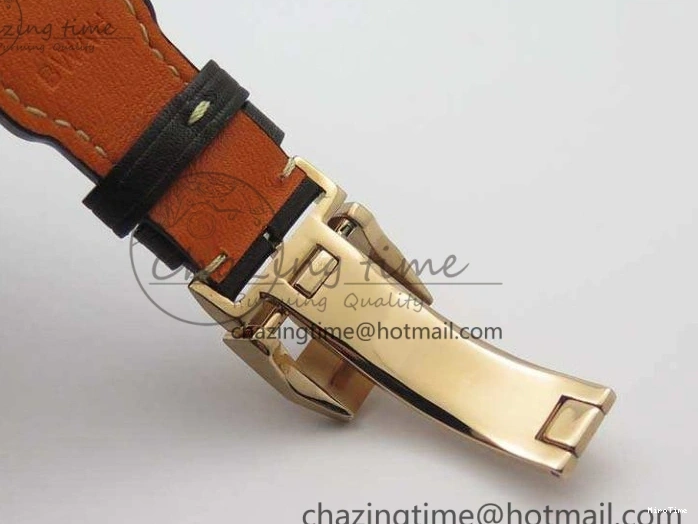 MIROTIME 0510 Popular Big Pilot Real PR IW502706 RG YLF 1:1 Best Edition Brown Dial On Calfskin Strap A 7223